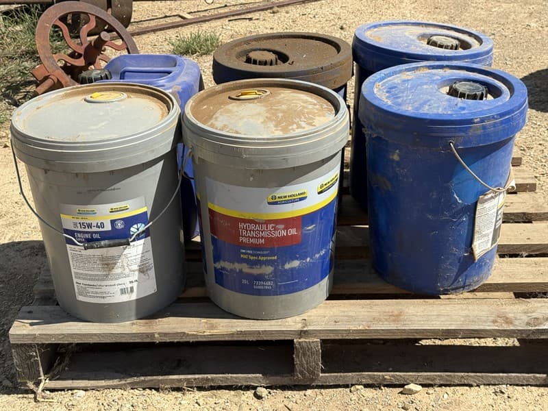 6 X 20 LITRE DRUMS.