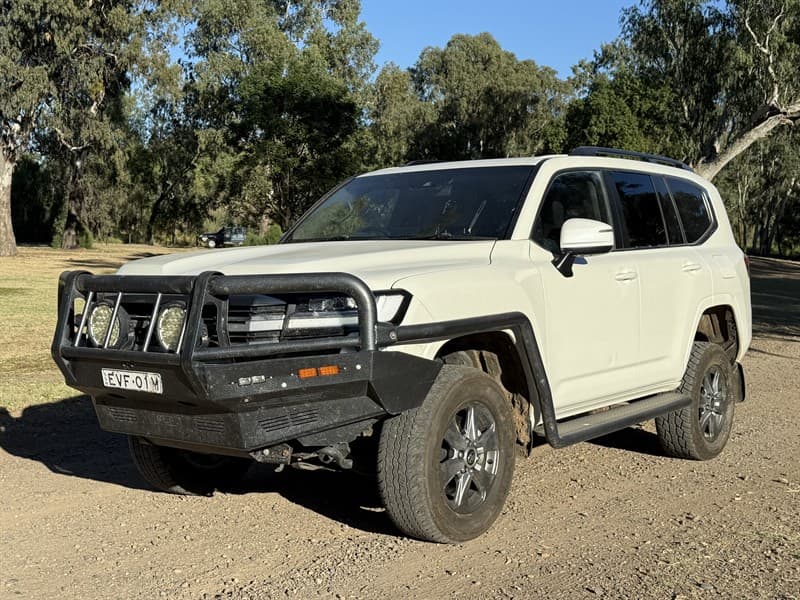 2022 TOYOTA LANDCRUISER VX 300 SERIES. VIN: JTMAA7BJX04028882. One owner. BSF bullbar. Driving lights. UHF. Tow bar. Log books. Full service…