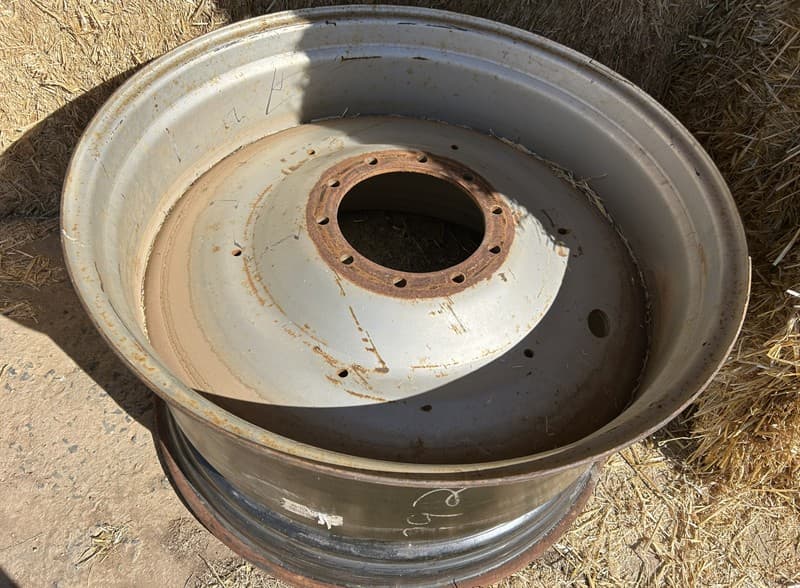 23 X 42 REAR TYRE TRACTOR RIM. Suits Case Magnum MX285. Good condition. Located Delungra, NSW