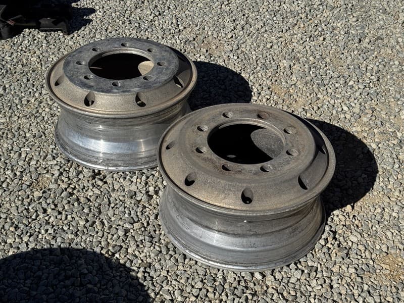 2 x 8 Stud 19.5 inch Alloy rims. Located Orange, NSW