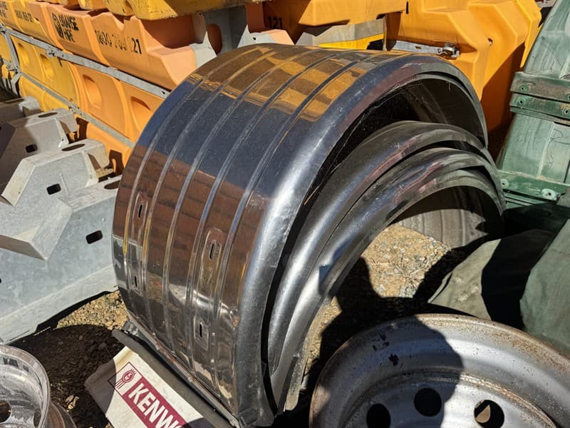 6 Stainless Steel Guards. Located Orange, NSW
