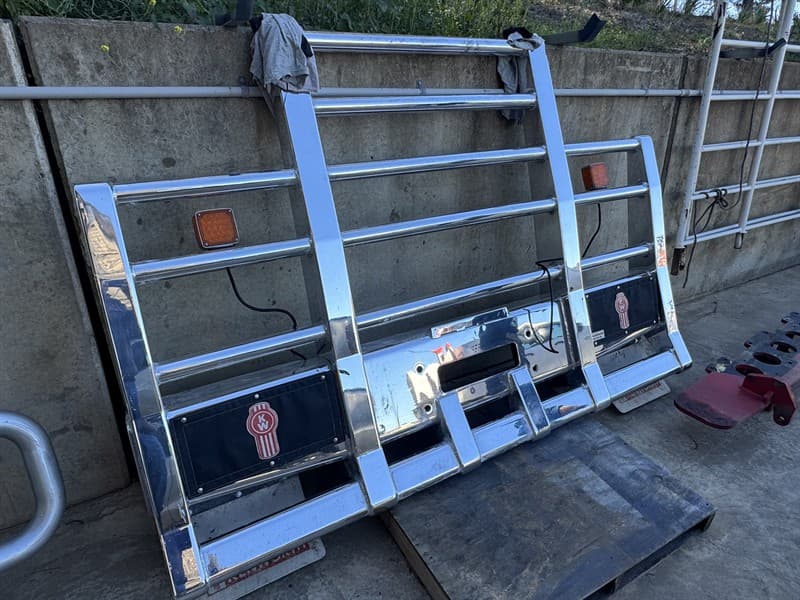 (2) Bull Bar for KW. With backing plate. Located Orange, NSW