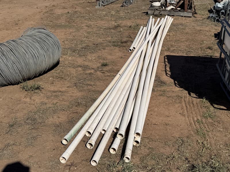 40mm high pipe 6m long. Located Mogriguy, NSW