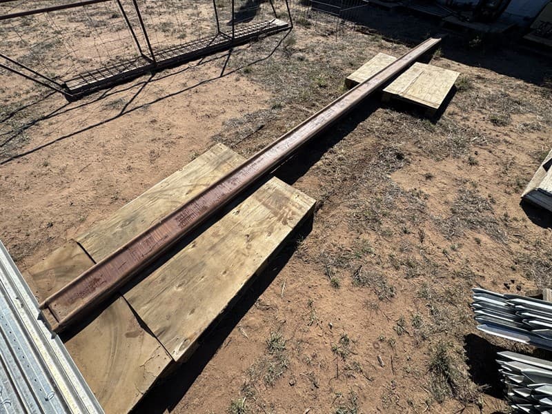 7 Lenths of 'W' strap. 6.1m Long. Located Mogriguy, NSW