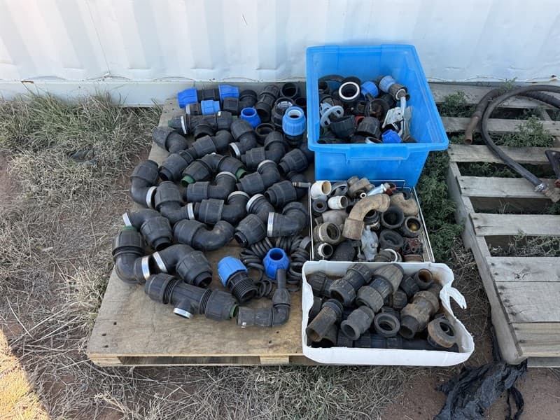 Polly fittings 10mm to 50mm. Located Mogriguy, NSW