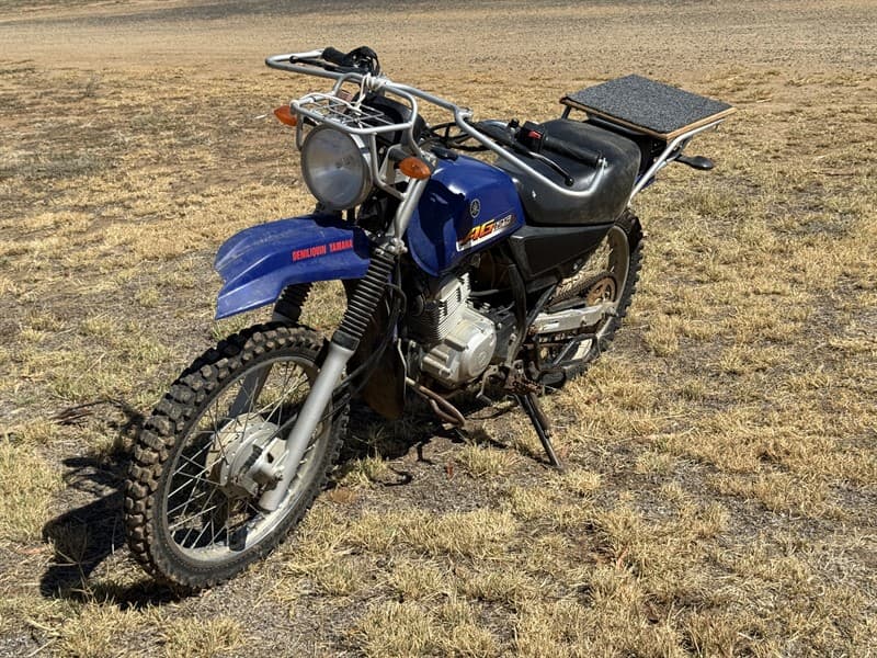 2021 YAMAHA AG125 MOTORBIKE. Approximately 2015 Yamaha AG125, VIN: LBPCE2BHM0015705. Odometer 5012kms, Features include Bark Busta handlebar…