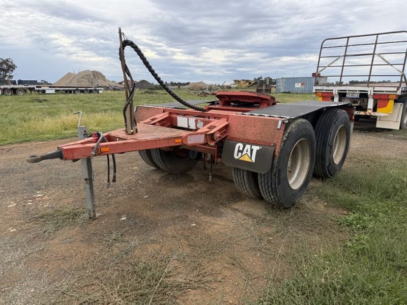 2011 Southern Cross Standard Tandem dolly VIN:839Y14NSXBAA82088. Spring suspension, on K- Hitch axles with spider rims, 50mm Jost turn table…