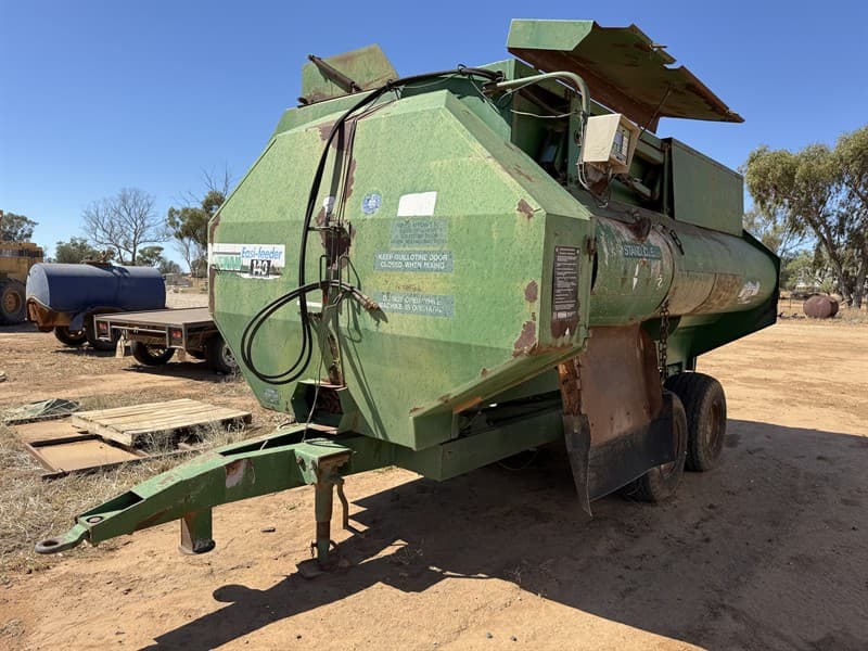 1996 KEENAN 14m3 FEEDER MIXER. Scales. Located Nyngan, NSW