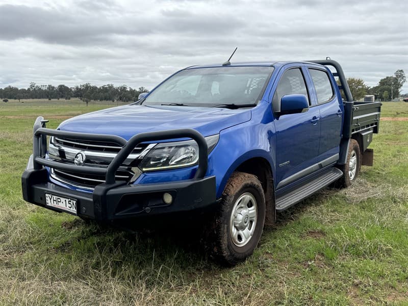 2018 HOLDEN COLORADO 2WD. VIN: MMU147CK07JH656255. ODO: 115,520km. 2.8L Turbo Diesel. Tyres Good. Steel tray, Airbag rear suspension, Redarc…