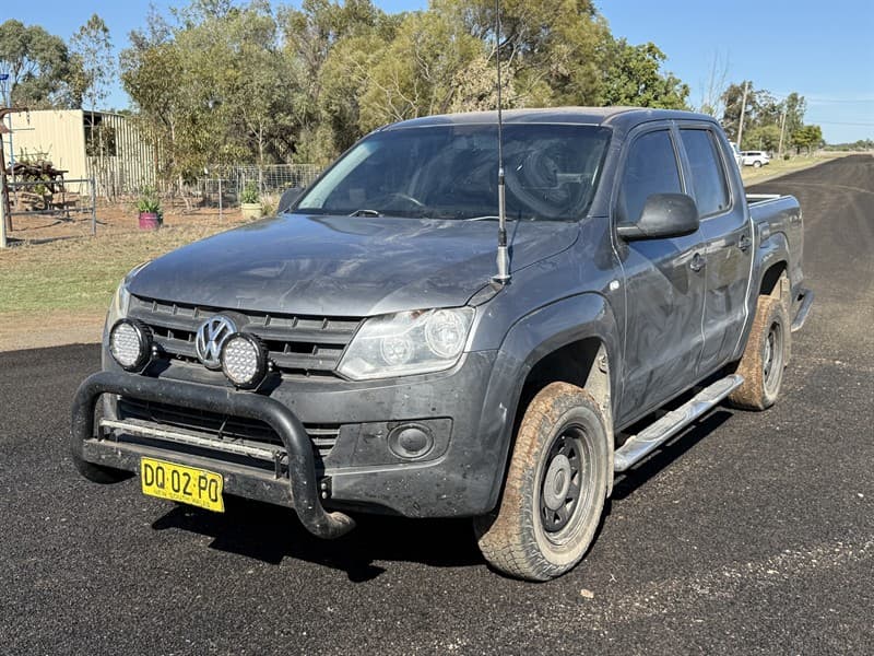 2013 VOLKSWAGEN AMAROK. VIN: WV1ZZZ2HZCAO13185. Registered to October 2026. Located Quambone, NSW