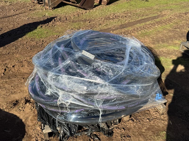 60m Trelleborg Chemikler D-EPDM Hose. Located Mogriguy, NSW