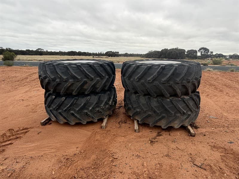 650/75R398 TELLEBORG TYRES & RIMS. Suits Miller Nitro 5000 & 4000 series SP sprayer, vendor states were removed from machine after approxima…