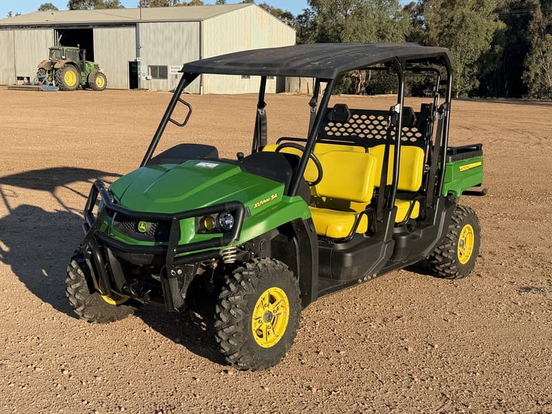 2012 JOHN DEERE GATOR 4X4 XUV550 S4 ATV, VIN: 1M0550FBCCM013185. Low hours 155.3, seat capacity 4. Petrol engine 570cc CVT Transmission, ind…