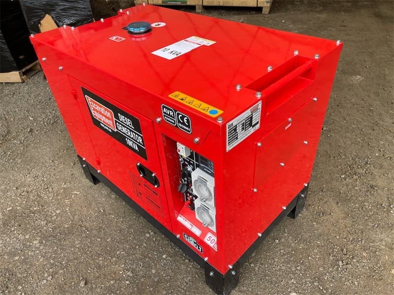 Unused 10kVA Generator with ATS, Model: GEN 10-1, Single Phase, Comes with Automatic Transfer Switch(ATS), Silenced Cabinet, Key Start, 2 x …