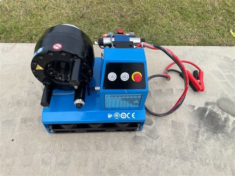 Unused Portable Hydraulic Hose Crimping Machine, Model: P20-DC12V, Power Supply required: 12V Crimping Range: 14mm-54mm Crimping Force: 1370…