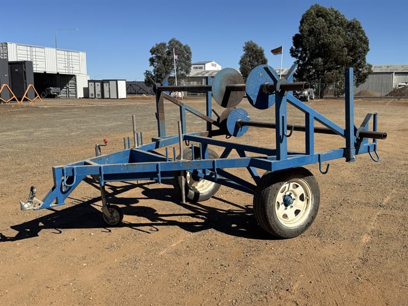 "BIG BOY" WIRE CART. Built in 2017, Can handle up to 1800mm rolls of prefab wire. Includes provision to run barb wire and front storage for …