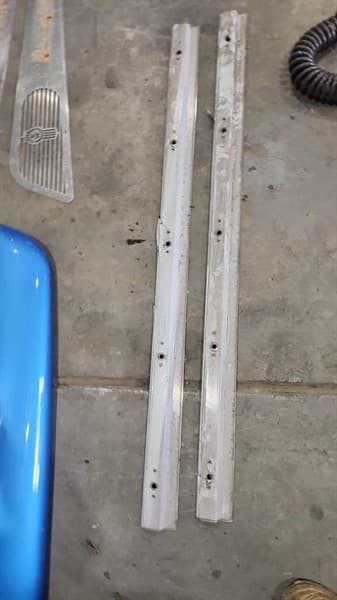 Tank Step Trims with Lights. 1470mm. Located Orange, NSW