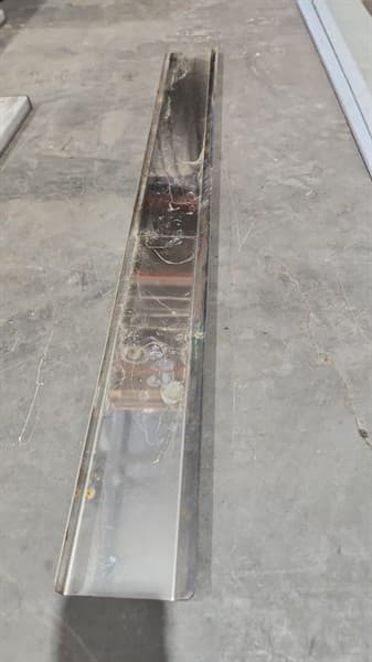 New Stainless Steel Tank Step Trim. 965mm. Located Orange, NSW