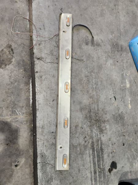 KW Stainless Steel Bonnet Hinge Cover with LED Lights. Located Orange, NSW