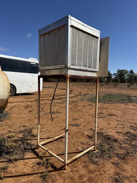 AIR CON #1. Taller stand. Located Nyngan, NSW