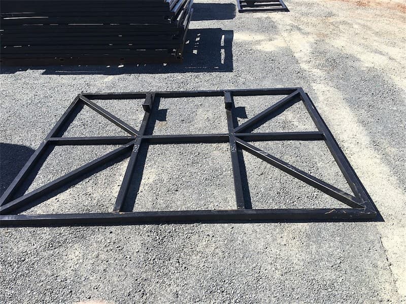 Unused Large Levelling Bar, to suit skid steer / Loader, Approximately 2500mm wide x 2000mm long, with grabs, made from 50 x 50 heavy wall b…