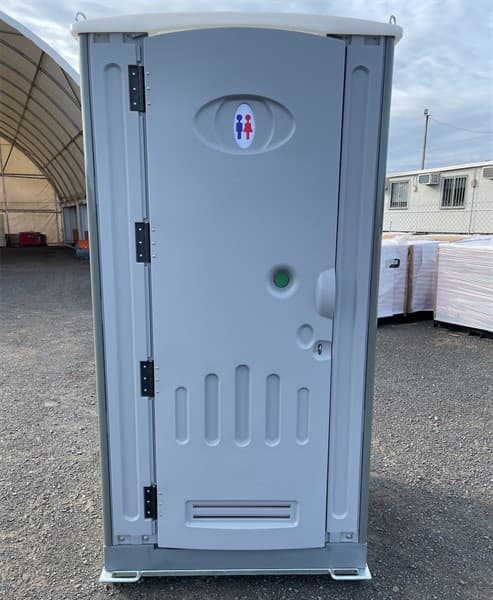 Unused Fresh Water Portaloo, with Hand Basin, Mirror, Steel Skid Base, Foot pumps for Flush & Hand Basin, Shipping Dimensions: 1120mm Wide x…