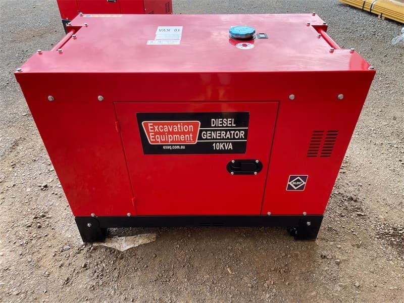 Unused 10kVA Generator with ATS, Model: GEN 10-1, Single Phase, Comes with Automatic Transfer Switch(ATS), Silenced Cabinet, Key Start, 2 x …