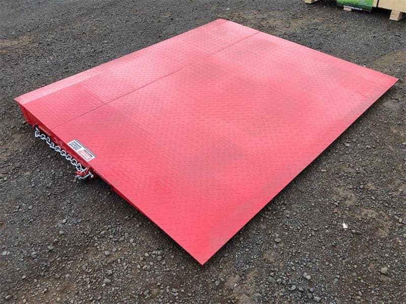 Unused Container Loading/Unloading Ramp, Comes with Fork Pockets, Approximate Shipping Dimensions: 2100mm Wide x 1750mm L x 175mm High, Weig…