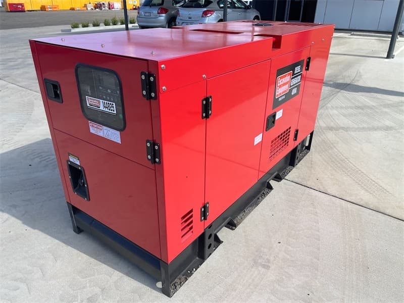 Unused Silenced 40kVA Generator, Model: EXEQ 40-3, 4 Cylinder Turbo Diesel Engine, Single & 3 Phase Outlets, Emergency Stop, Battery Isolato…