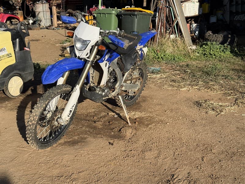 2012 Yamaha WR450, VIN: JYADJ032XCA000920. Complete bike as is, rode in to shed approx 5 years ago and has not been started since. no longer…