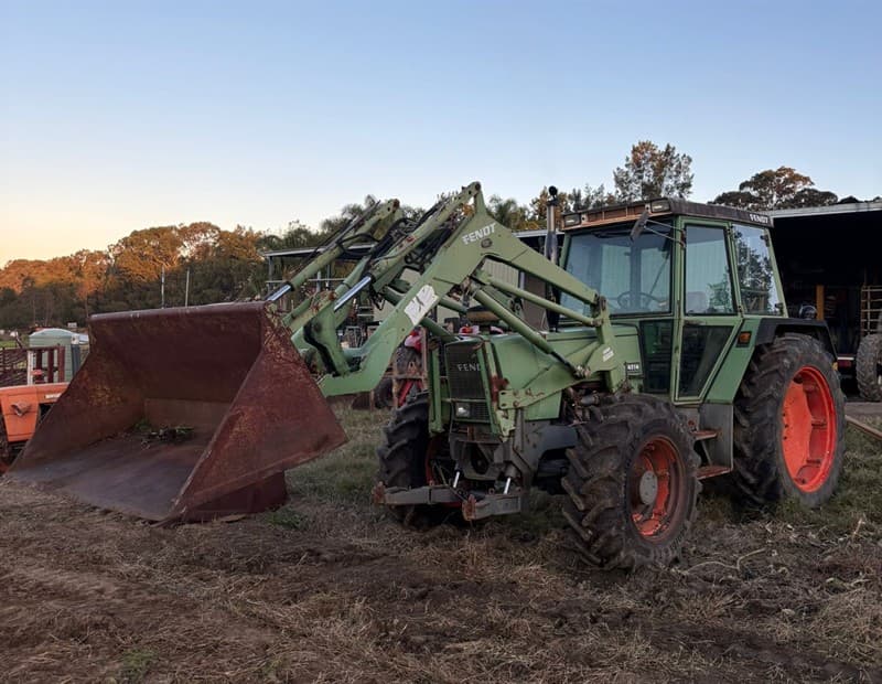 FENDT TURBOMATIK. Front end loader. Front mount linkage. PTO. 3PL. Working condition. 6110 hours.