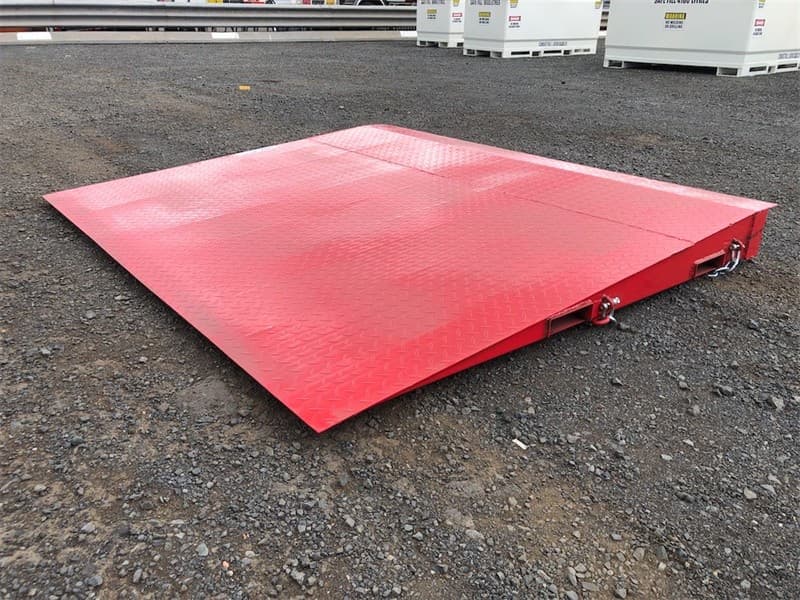 Unused Container Loading/Unloading Ramp, Comes with Fork Pockets, Approximate Shipping Dimensions: 2100mm Wide x 1750mm L x 175mm High, Weig…