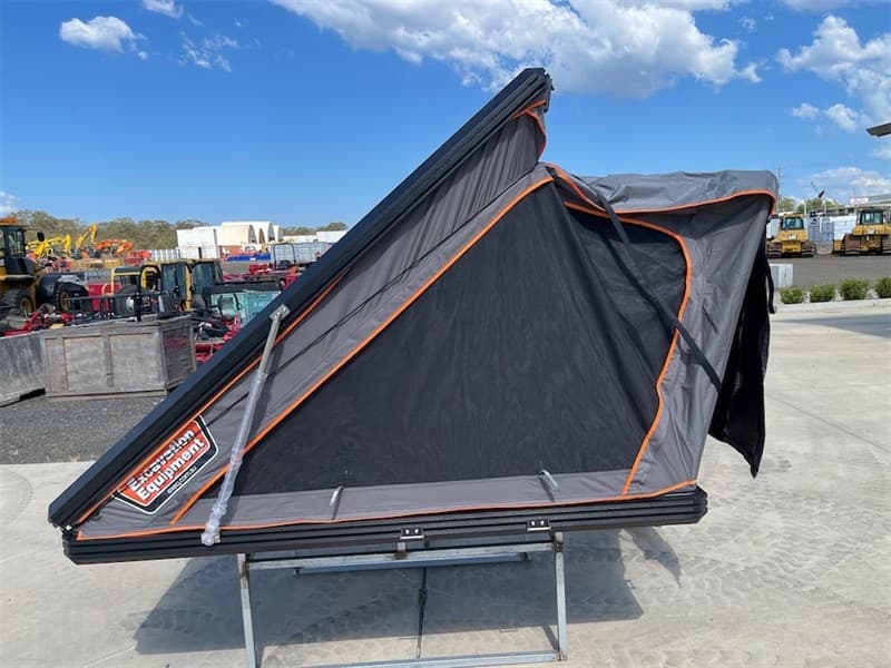 Unused Roof Top Tent, Model: X2, Aluminium Frame, 280 gsm Canvas, 3000mm PU water proof rating, LED Light, Access ladder, Shipping Dimension…