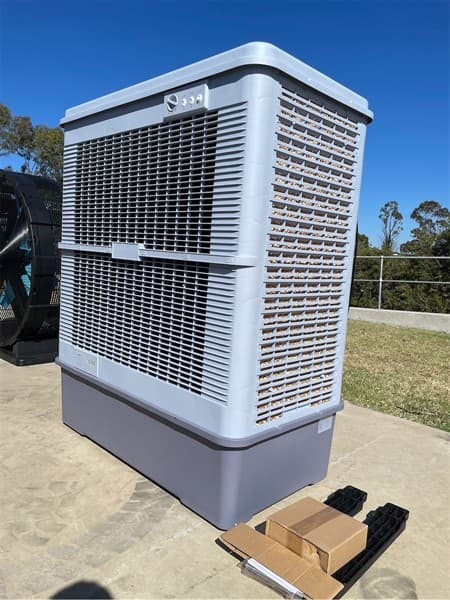 Industrial Air Cooling Unit, Model: AY-YD2518, Max Air Flow: 18000 Cubic Meters Per Hour, Water Storage : 160L, 220-240V, Shipping Dimension…