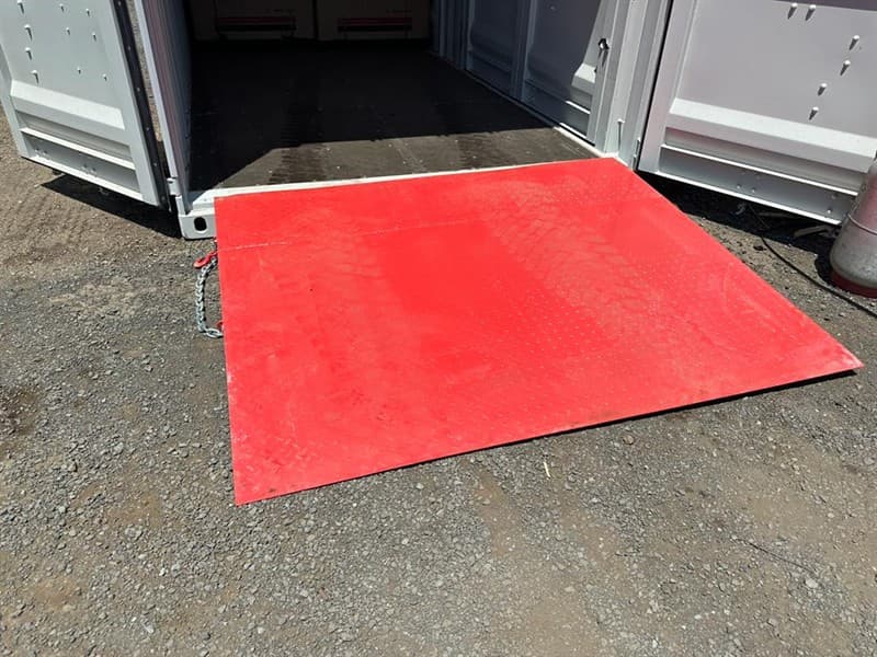 Unused Container Loading/Unloading Ramp, Comes with Fork Pockets, Approximate Shipping Dimensions: 2100mm Wide x 1750mm L x 175mm High, Weig…