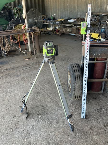 IMEX 66R LASER LEVEL. Tripod, charger, carry case and 5 metre staff all included. Good working order. Located Trangie, NSW