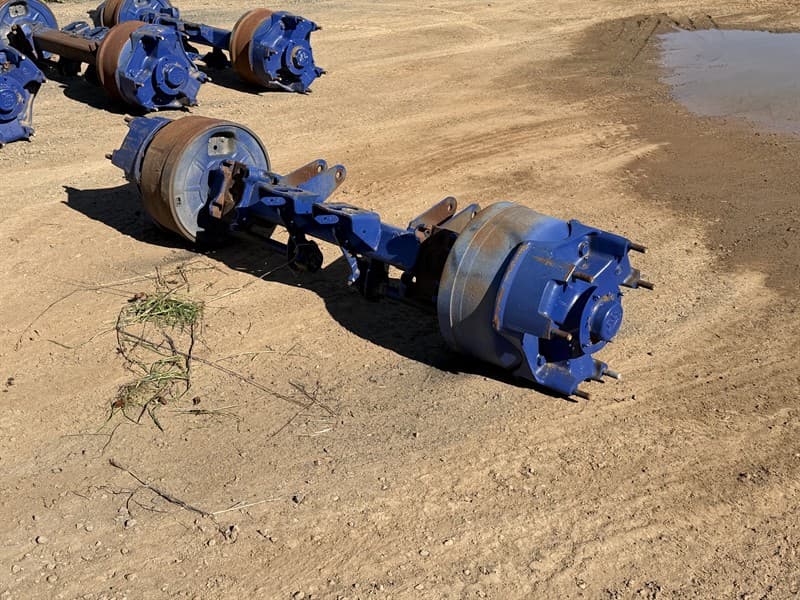 BPW AXLE WITH SPIDER HUBS removed for B traler to convert to 10 stud buds. a other have been repurposed. Located Hay NSW