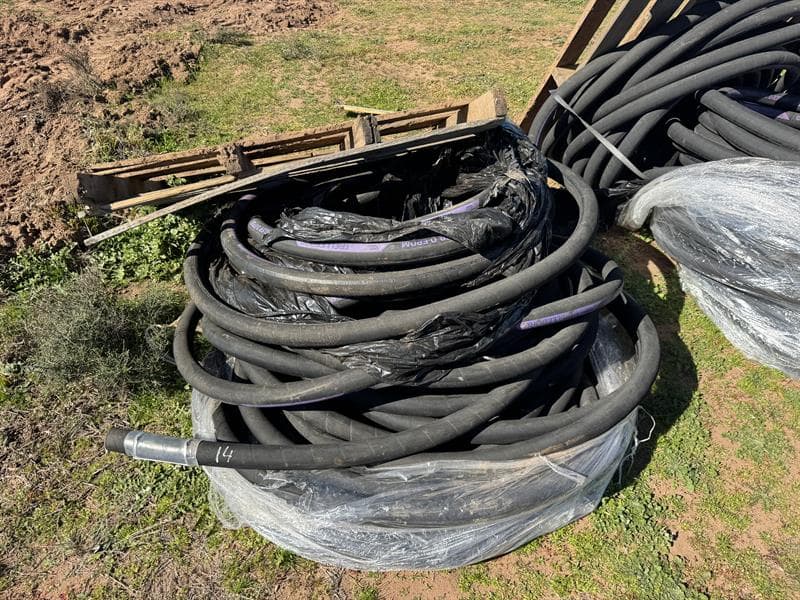 60m Trelleborg Chemikler D-EPDM Hose. Located Mogriguy, NSW