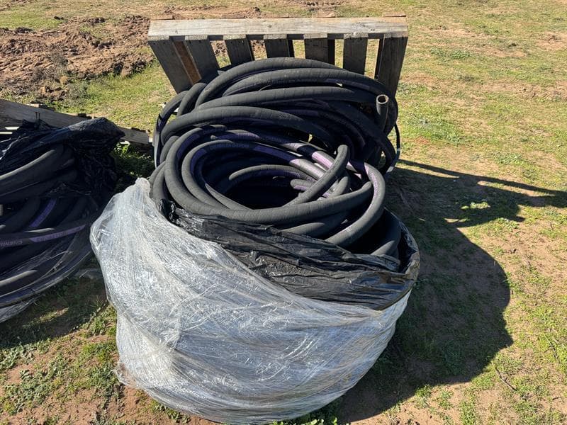 90m Trelleborg Chemikler D-EPDM Hose. Located Mogriguy, NSW