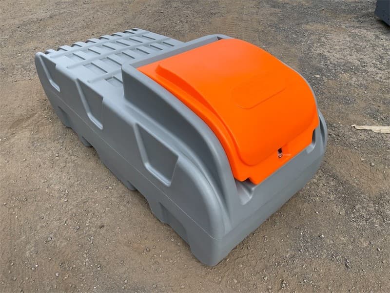 Unused 500 Litre Fuel Tank, Model: DD500, Comes with: 12V Pump - 40 l/m Flow, 4m hose and automatic shut off Nozzle, Lockable lid, Approxima…