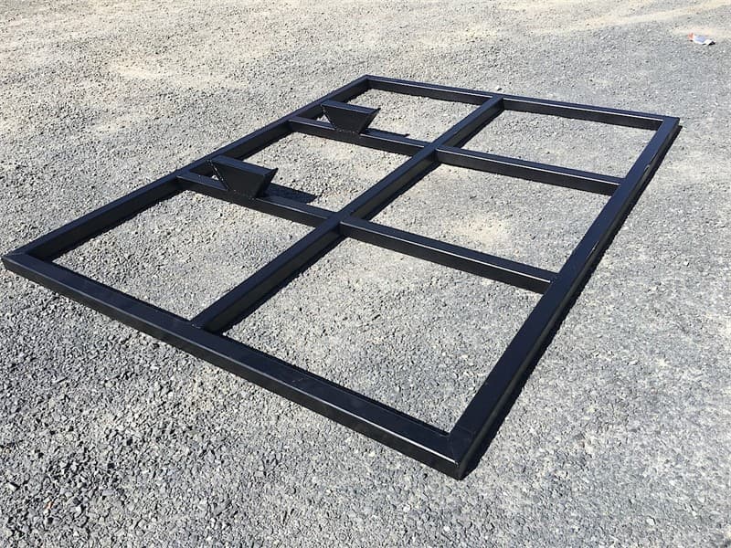 Unused Medium Levelling Bar, to suit Skid Steer / Loader, Approximately 2000mm wide x 1500mm long, with grabs, made from 50 x 50 heavy wall …