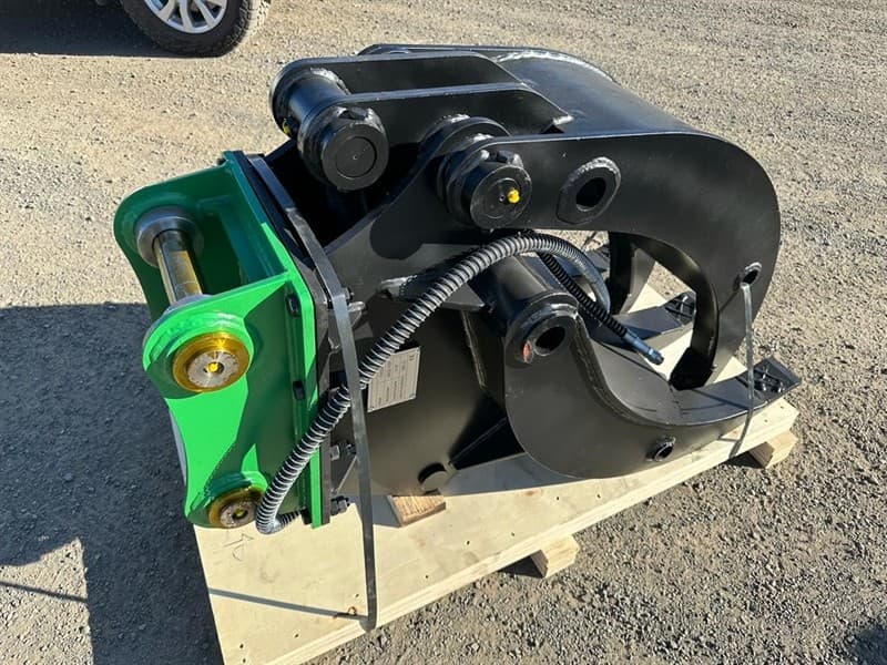 Unused Single Ram Hydraulic Grapple Attachment, Model: EXEQ08T, To Suit 5-10T Excavators, Maximum Opening: 950mm, Weight: 380Kgs, Required F…