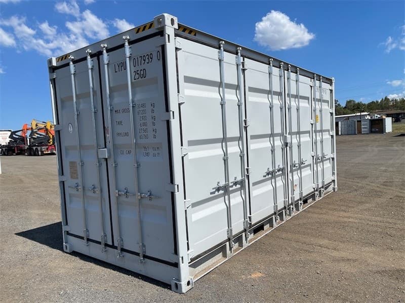 Unused 2024 20ft High Cube Side Opening Container, Can be Fully open on one side (5.7m wide opening) Container no: LYPU0248552 ,Date of manu…
