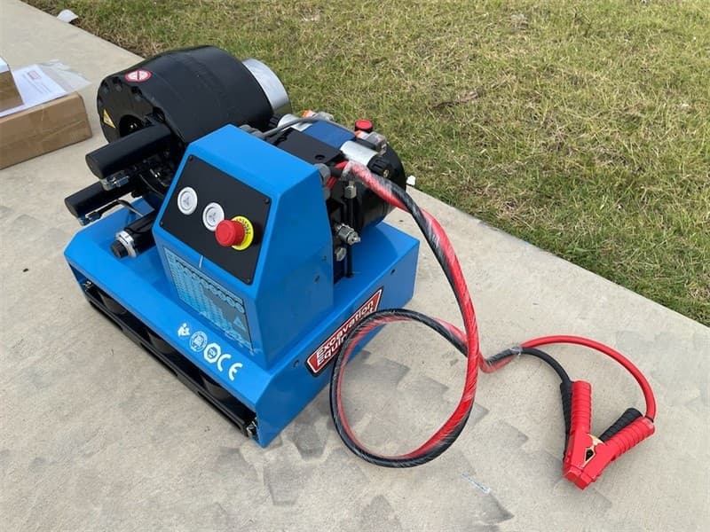 Unused Portable Hydraulic Hose Crimping Machine, Model: P20-DC12V, Power Supply required: 12V Crimping Range: 14mm-54mm Crimping Force: 1370…
