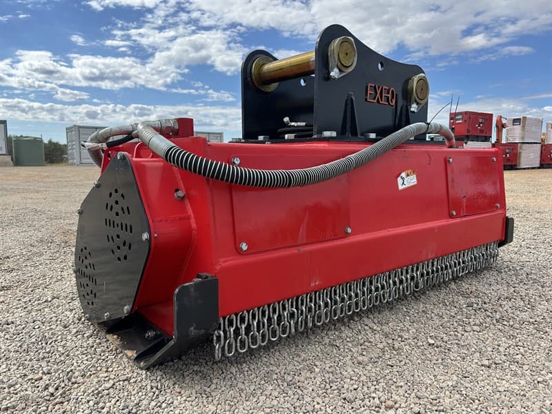 Unused Mulcher Attachment to suit 18T-24T Excavator, Model: MLCH-20T, Cutting Width: 1600mm, Required Oil Flow: 100-160 l/m, Pick Up Dimensi…