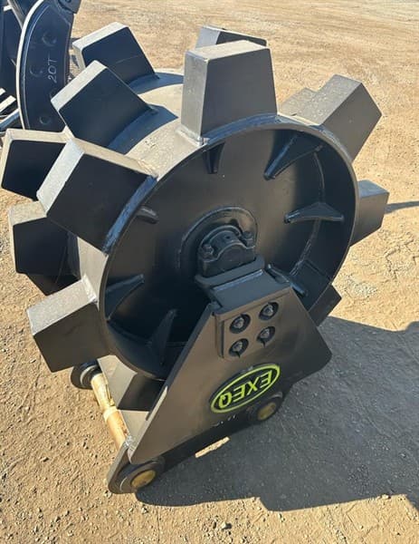 Unused Compaction Wheel to Suit 18-25T Excavator, Width: 480mm, Pin Diameter: 80mm, Centre to Centre: 460mm, Between the ears: 340mm, Shippi…