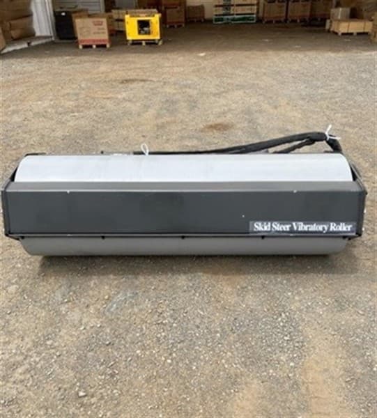 Unused Vibratory Roller to Suit Skid Steer, Vibration Frequency: 2600Vpm, Vibration Force: 3880kg, Drum Diameter: 600mm, Drum Width: 1855mm,…