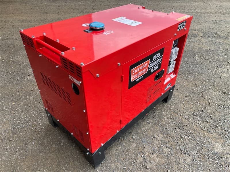 Unused 12.5kVA Generator with ATS, Model: GEN 10-3, Three Phase & Single Phase, Comes with Automatic Transfer Switch(ATS), Silenced Cabinet,…