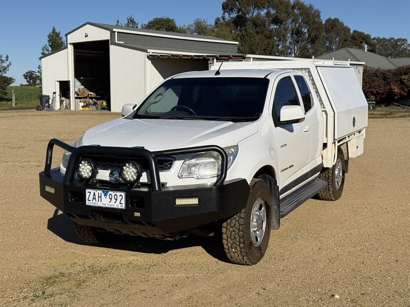 2012 HOLDEN COLORADO 4WD SPACE CAB UTILITY, VIN: MMU145DH0DH606730 • Speedo: 291676km • Full toolbox canopy plus 3 x removable sides to fit …