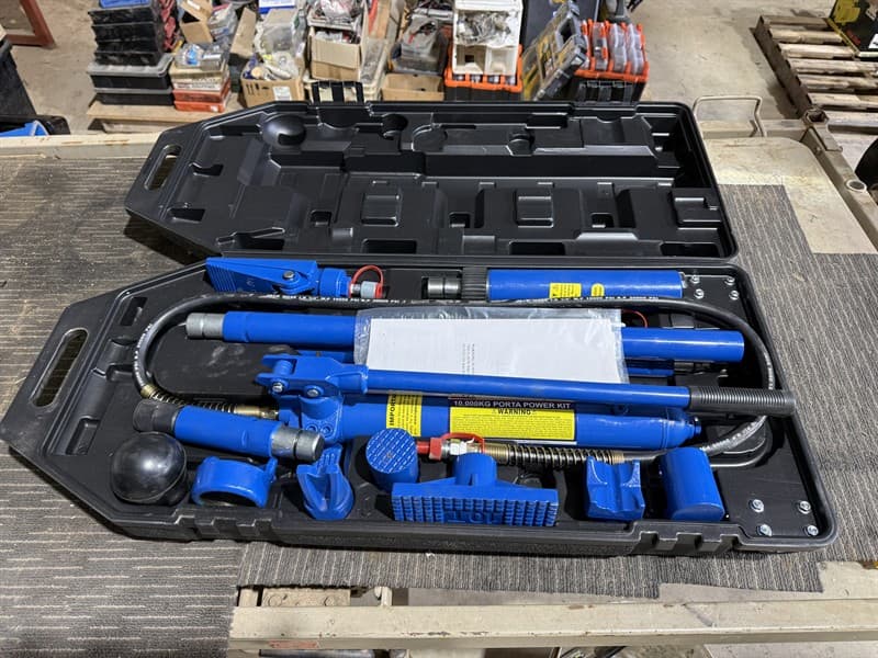 TRADEQUIP 10,000KG PORTA POWER KIT. Very little use. GST will not be added to knock down price. GST still added to buyers premium. **PLEASE …